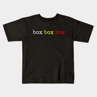 Box Box Box Kids T-Shirt